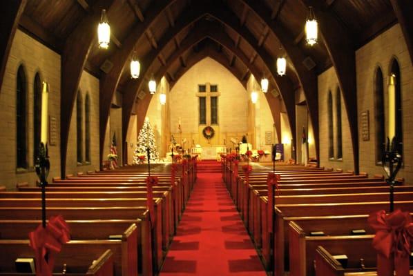 A picture from inside the Church