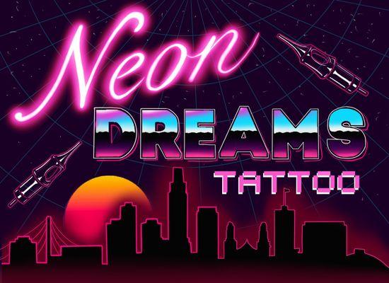 Neon Dreams Tattoo