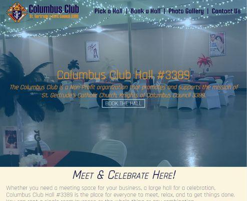 Columbus Club Hall #3389 - Kingsville, Texas