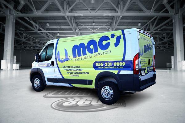 Partial Van wrap