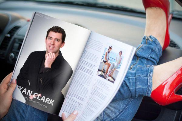 Ryan has been featured in magazines, blogs, radio interviews, and TV.