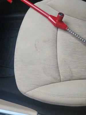 Not understanding how and why would someone put their feet on my car seat?