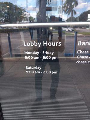 Clearly says they close at 6pm