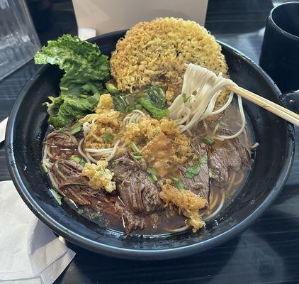 Snail soup with beef