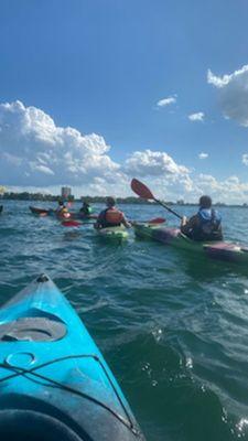 ...Phun, Phun!! Yaking from the Canal off Riverside onto the Wavy Detroit River!!