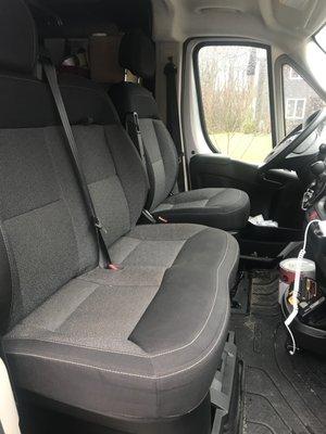 2019 Promaster dual passenger seat