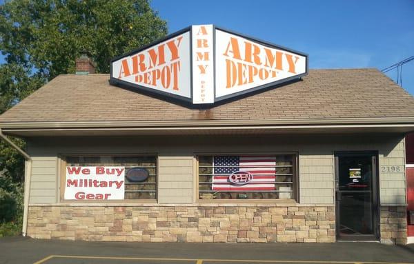 Veteran owned and operated, Army Depot provides authentic quality gear to those who depend on it. "A real Soldier's store."