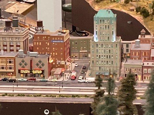 Pasadena Model Railroad Downtown