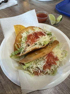 Ground beef tacos