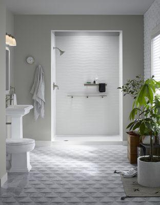 Kohler Subway Tile LuxStone Shower