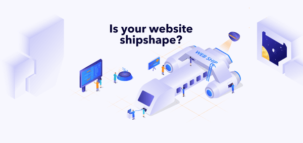 We can make sure the hull of your website is all shipshape.