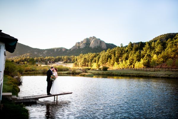 Bride & groom | Mountain View Ranch by Wedgewood Weddings