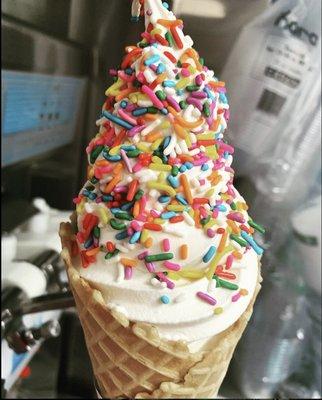 Scream for Ice Cream #SoftServe #Sprinkles #WaffleCone #IceCream #IceCreamTruck