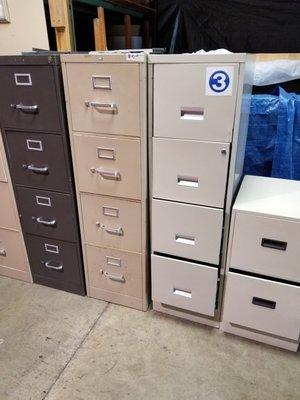 File cabinets for sale