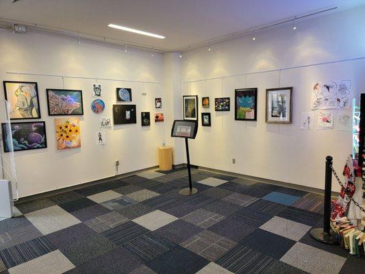 Staff art area