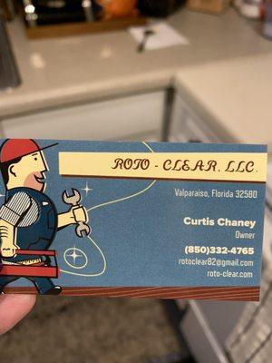 There business card