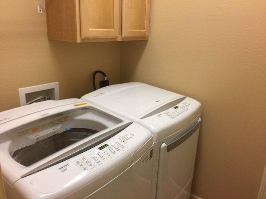 Washer and Dryer not only on sale, delivered the next day too!