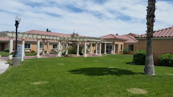 This is the grand entrance. Nice campus.