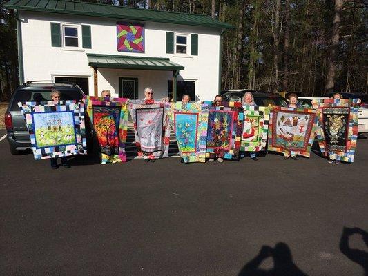 Beginner panel quilt class!