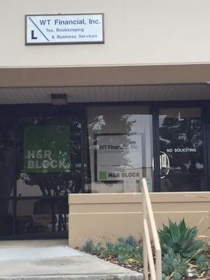 H&R Block Co-branding is up. We are now also an H&R Block independent franchise.