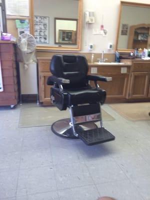 Old school barber chairs