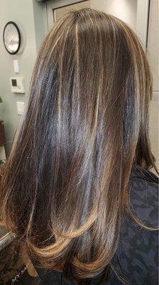 Highlight and cut/style