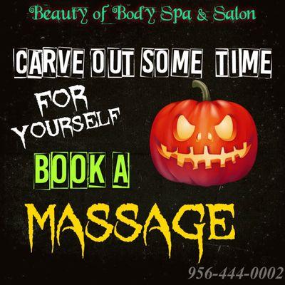 Book a swedish massage $60 for 60 mins.