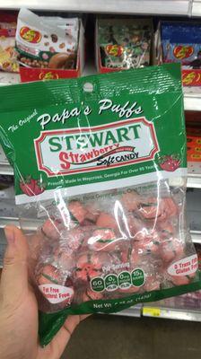 Strawberry soft candy