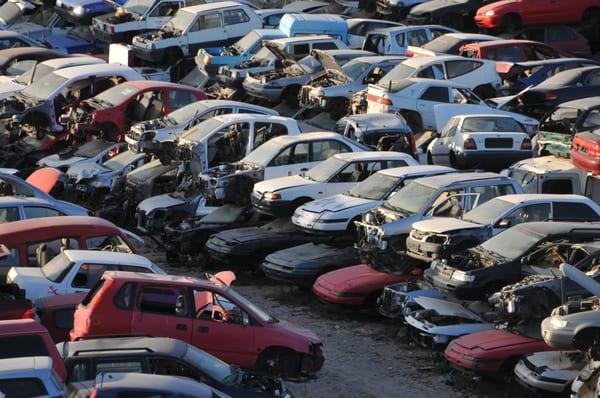 Our scrap car inventory