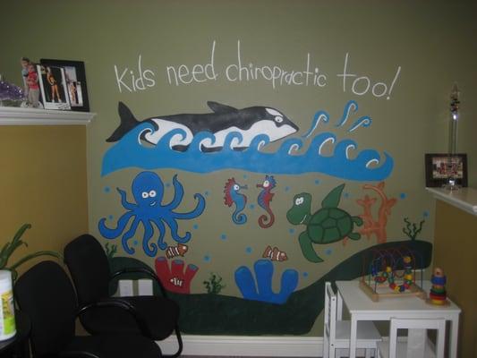 Because we are a Family Practice, we accommodate little ones.