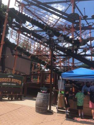 Rugged Ropes Adventure Course.