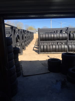 Look at all those tires!