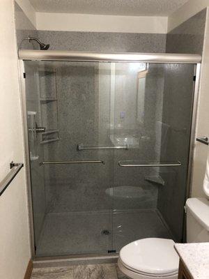 New Onyx Remodel Shower (Removed Tub)