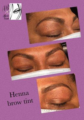 Allure brow henna tint