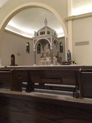 Interior of main church