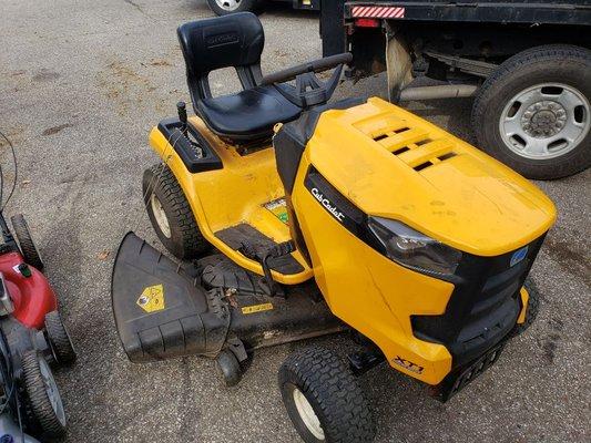 Cub Cadet riding lawn mower