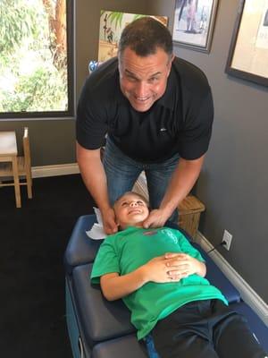 Dr Visichio is amazing !!! My son loves his adjustments too!