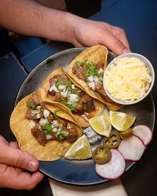 Carne asada tacos