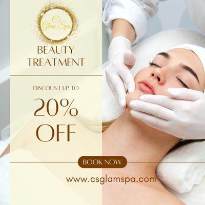 20% off first time clients