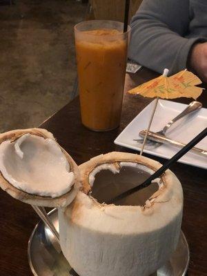 Fresh Young Coconut Juice