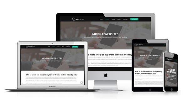 Specializing in responsive websites which look beautiful on all screen sizes and devices; desktop PCs, laptops, tablets and smart phones.