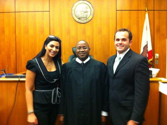 Employment lawyer Sheila M. Witt was a judicial extern in the Los Angeles Superior Court for Hon. Judge Victor Wright.