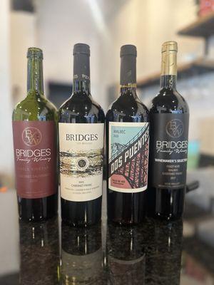 Wine Tasting with the owner of Bridges Family Winery and Dos Puentes