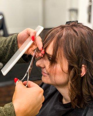 Whatever style your looking for, we can make it happen! From trims to color, our stylists are prepared to make you look and feel your best!