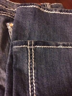 We do original hem on jeans !