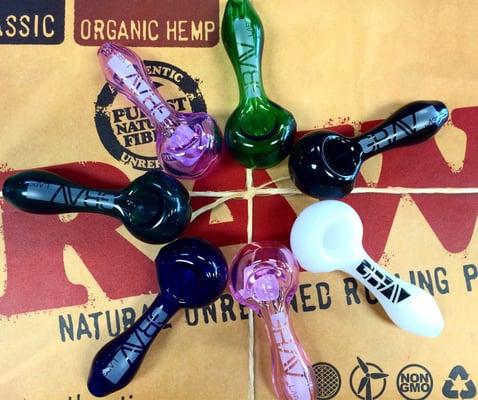 Grav Labs Spoon Pipes available in 7 colors!!!