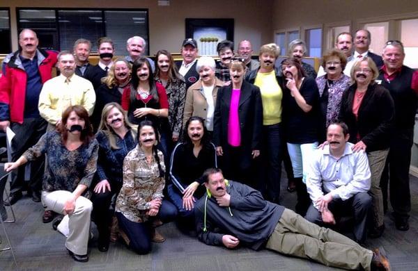 t's a Fan-tache-tic Day at Coldwell Banker! Happy Mo'vember!