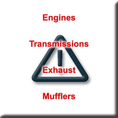 Engines , Transmissions, Exhaust, Mufflers