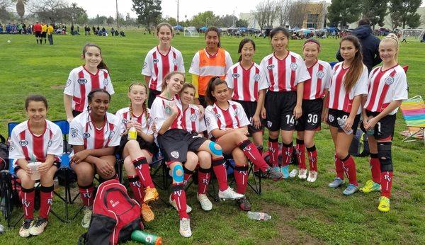 Palos Verdes Firecrackers (PVFC) - Locomotiona Tourney, 2/18-2/20, G/U14 (2nd place)