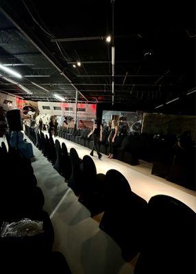 Charlotte Seen fashion show runway